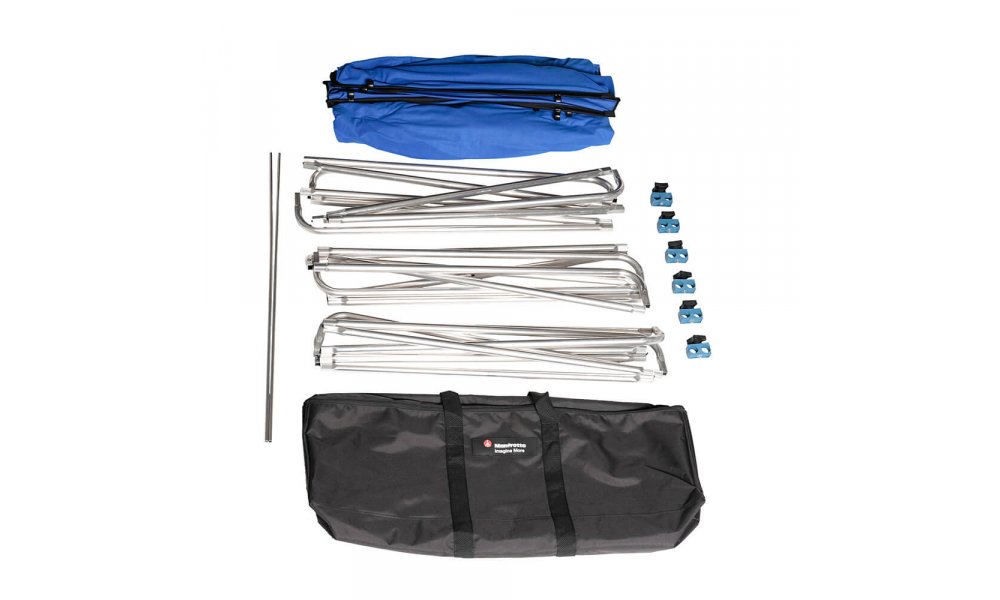 Manfrotto Chroma Key 4301KB Background Kit - 4x2,9cm (Blue)