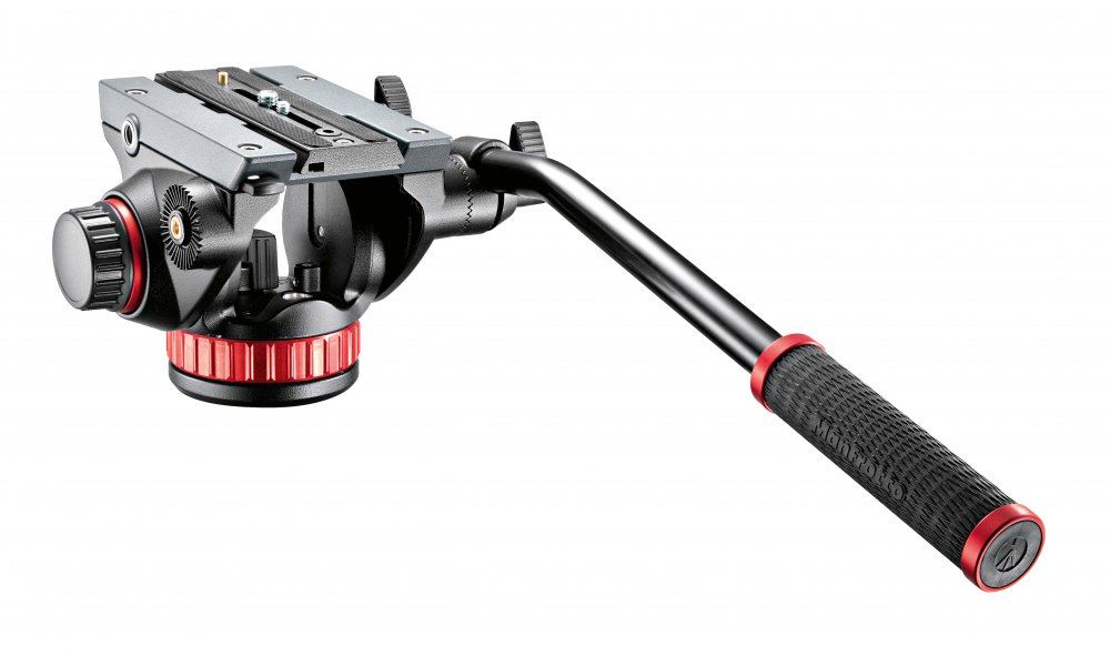 Manfrotto Videohoved Pro MVH502AH Flat Base