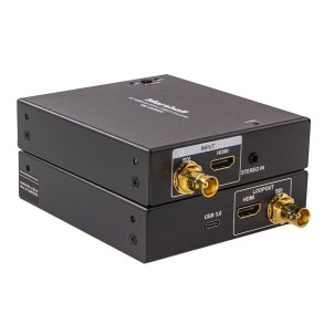 Marshall VAC-23SHUC konverter med HDMI og 3G-SDI til USB-C i robust kompakt design til professionelle video- og streamingproduktioner