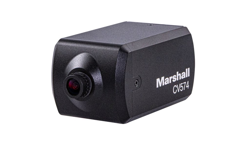 Marshall CV574 NDI 4K/UHD Mini Broadcast Camera with 4,4mm Lens