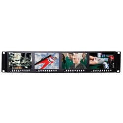 Marshall ML-454 Quad 4.5" LCD Rackmount Monitor (2 RU)