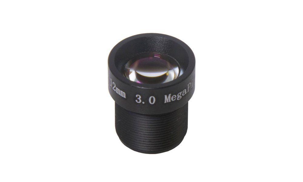 Marshall 12mm F1.8 3MP M12 Mount Lens (AOV approx. 33)