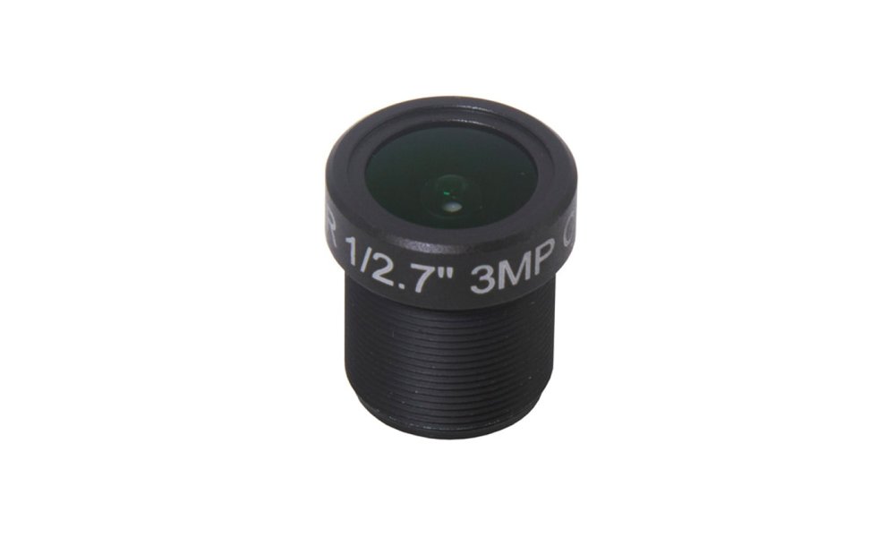 Marshall 2.8mm f/2.0 3MP M12 Mount IR Lens (AOV approx. 100)