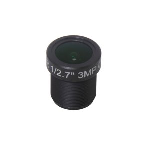 Marshall 2.8mm f/2.0 3MP M12 Mount IR Lens (AOV approx. 100)