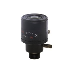 Marshall 6-22mm F1,6 5MP M12 Mount IR Varifocal Lens (AOV approx. 46 - 16)