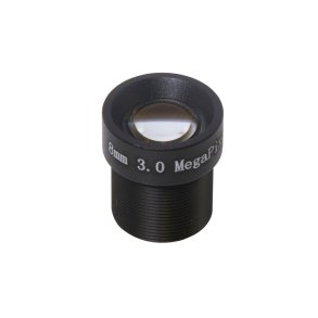 Marshall 8mm F1.8 3MP M12 Mount Lens (AOV approx. 40)