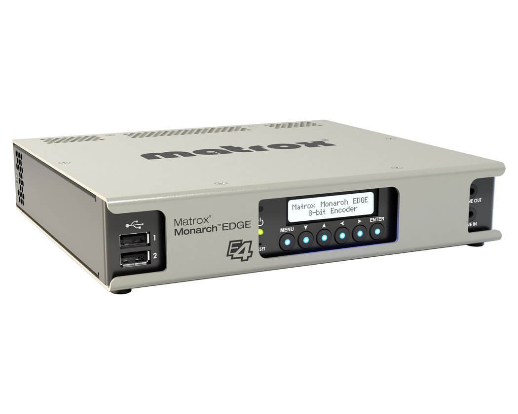 Monarch EDGE E4 – Effektiv 8-bit encoder til OTT & streaming