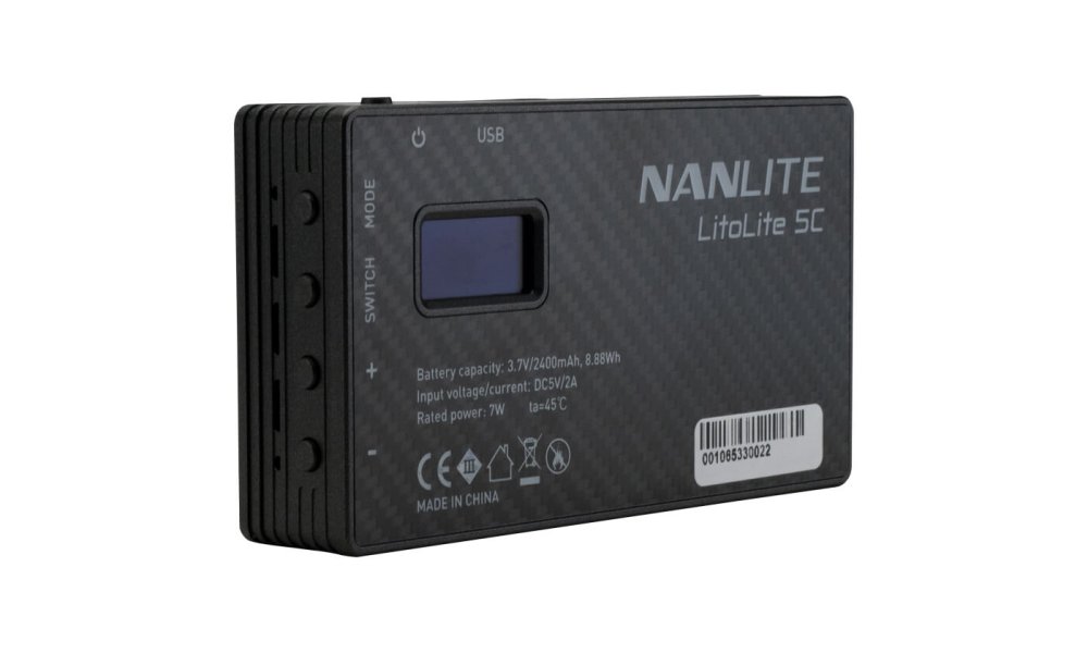 Nanlite LitoLite 5C RGBWW Pocket LED Light
