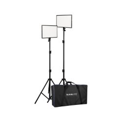 Nanlite LumiPad 25 Bi-Color Soft LED Panel - 2 Light Kit