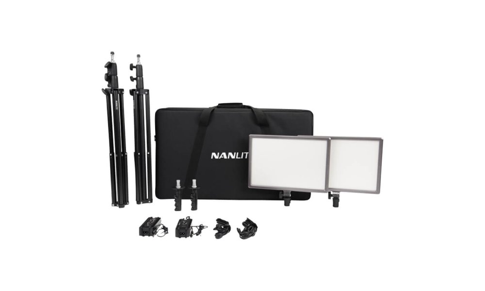 Nanlite LumiPad 25 Bi-Color Soft LED Panel - 2 Light Kit