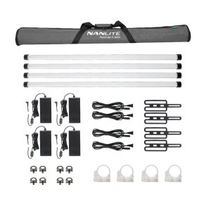 NanLite PavoTube II 30XR LED Tube - 4 Light Kit (DEMO)
