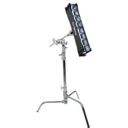 Nanlite Barndoor with eggcrate for Pavotube II 15X