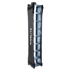 Nanlite Barndoor with eggcrate for Pavotube II 15X