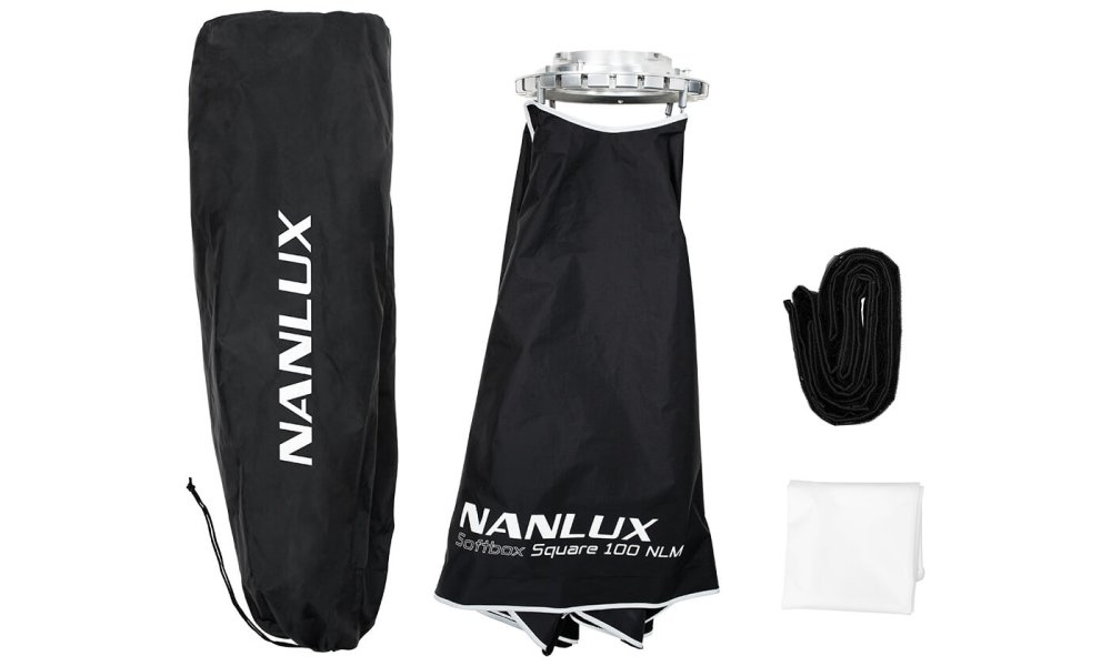 Nanlux Square Softbox 100cm with NLM mount