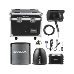 Nanlux Evoke 2400B Spot Light in Flight Case with 45 Reflector in soft bag