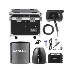 Nanlux Evoke 2400B Spot Light in Flight Case with 45 Reflector in soft bag