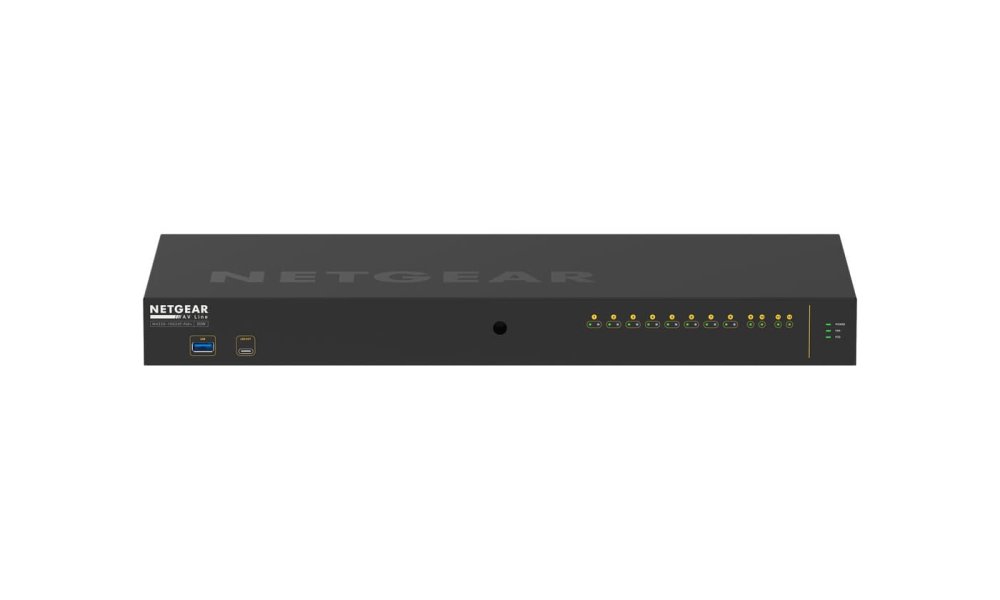 Netgear AV Line M4250 GSM4212PX 8-Port Gigabit PoE+ Managed AV Switch with SFP+ (240W)