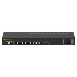 Netgear AV Line M4250 GSM4212PX 8-Port Gigabit PoE+ Managed AV Switch with SFP+ (240W)