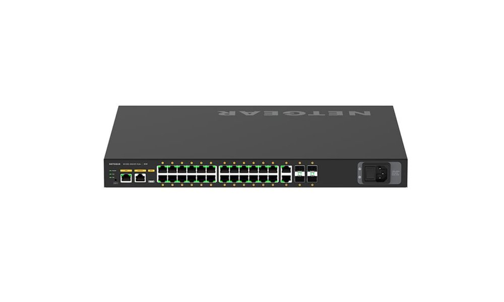 Netgear AV Line M4250 GSM4230PX 24-Port Gigabit PoE+ Compliant AV Switch with SFP+ (480W)