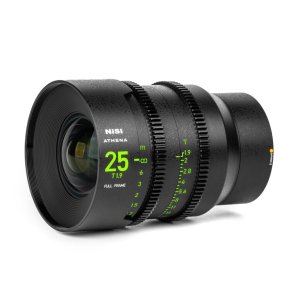 NiSi 25mm T1.9 Athena Cine Prime Lens (E-Mount, Without Drop-in Filter)