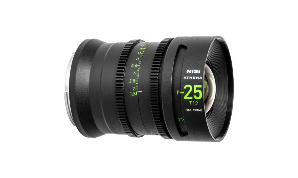 NiSi 25mm T1.9 Athena Cine Prime Lens (Fuji G-mount)