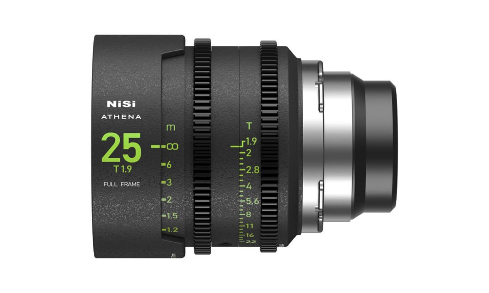 NiSi 25mm T1.9 Athena Cine Prime Lens (PL-mount)