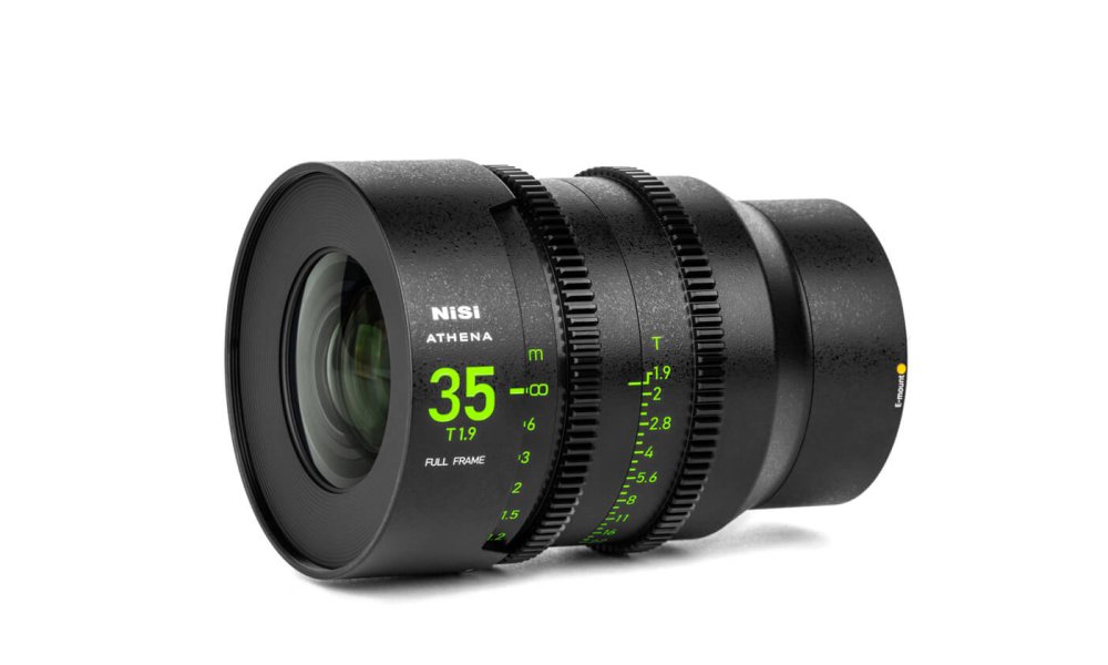 NiSi 35mm T1.9 Athena Cine Prime Lens (E-Mount, Without Drop-in Filter)