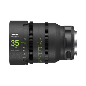 NiSi 35mm T1.9 Athena Full Frame Cine Prime Lens (Drop-In Filter version)