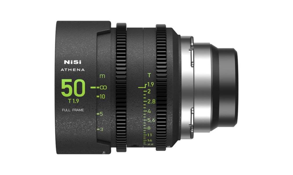 NiSi 50mm T1.9 Athena Cine Prime Lens (PL-mount)