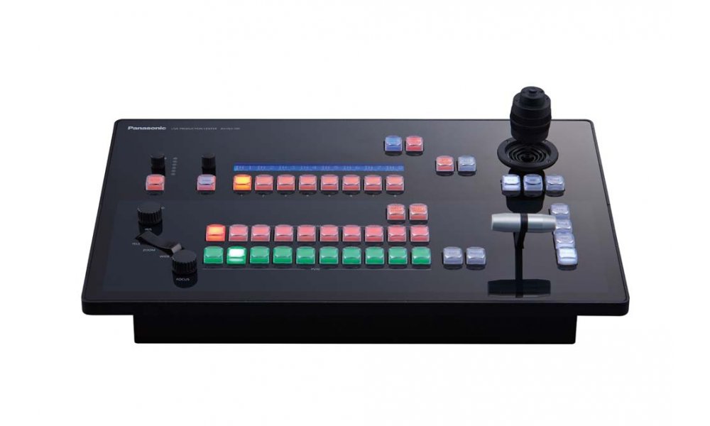 Panasonic AV-HLC100 Production Streaming Switcher and PTZ Camera Controller (DEMO)