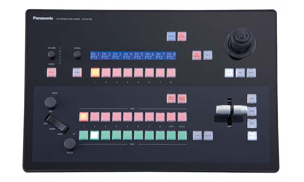 Panasonic AV-HLC100 Live Production Switcher Controller (DEMO)