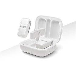R�de Wireless Micro Ultracompact Microphone System (USB-C, White)