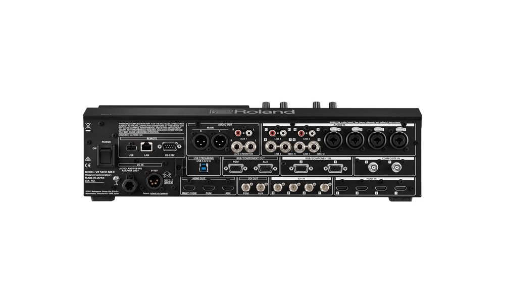 Roland VR-50HD MK II Multi-Format AV Mixer