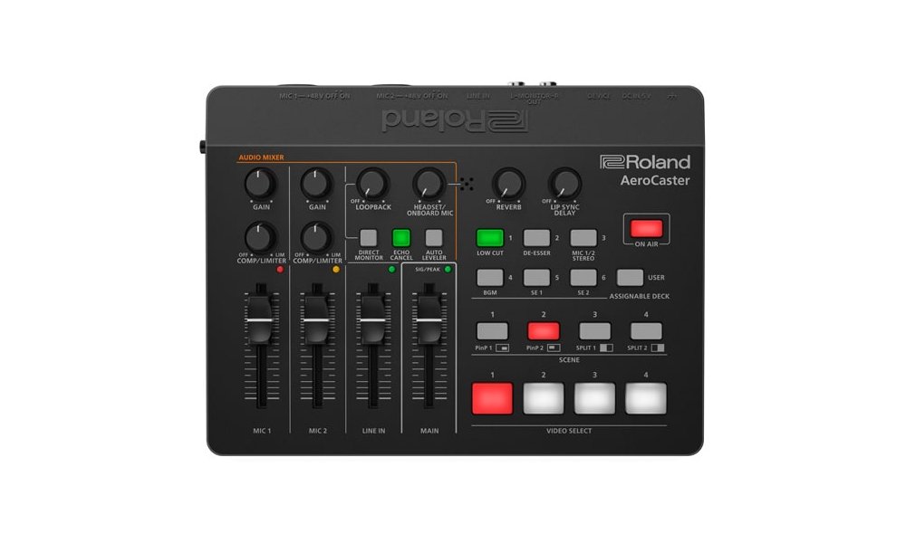 Roland AeroCaster Live Streaming System
