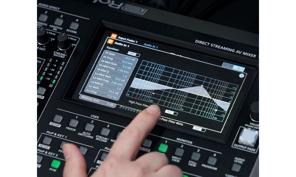 Roland VR-120HD Direct Streaming AV Mixer