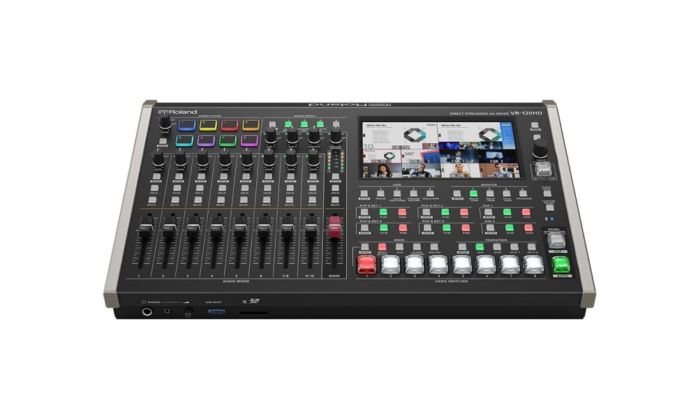 Roland VR-120HD Direct Streaming AV Mixer