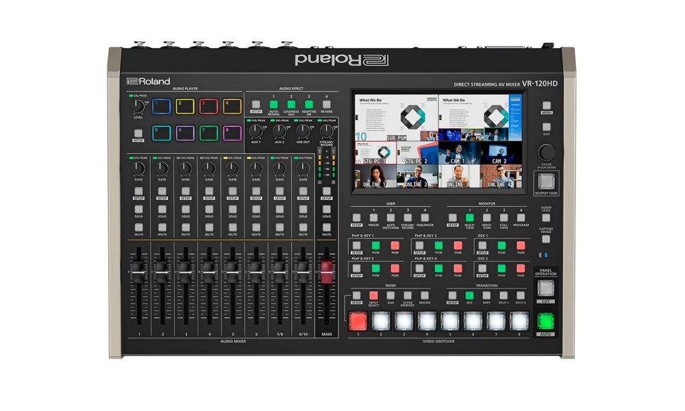 Roland VR-120HD Direct Streaming AV Mixer