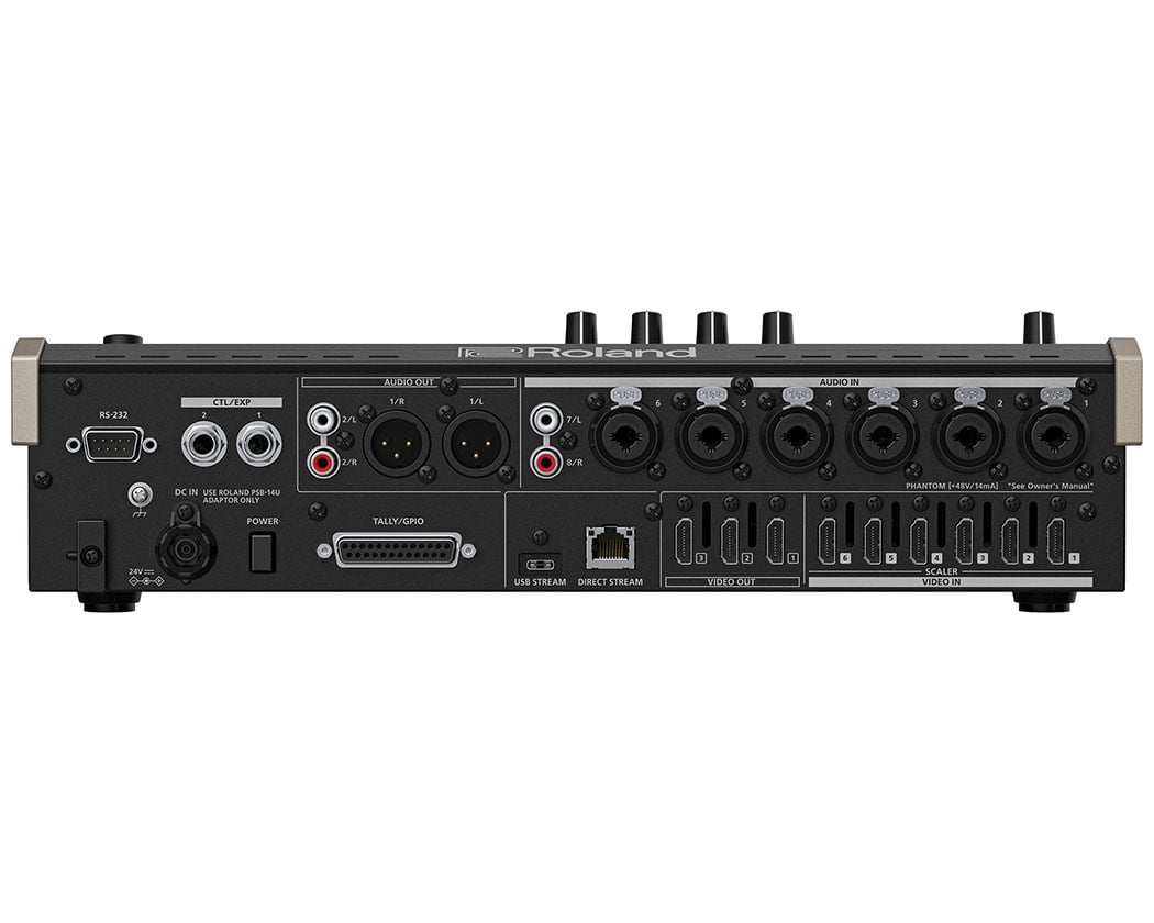 Roland VR-6HD Direct Streaming AV Mixer - Streaming Switchers ...