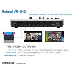 Roland VR-1HD mixer - Enkel Livestreaming lsning