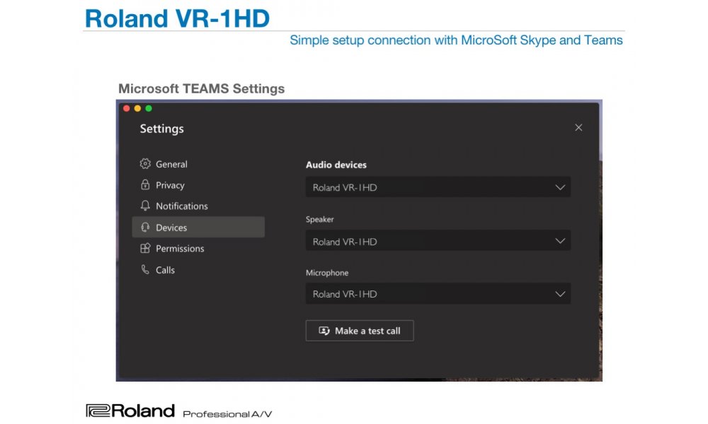 Roland VR-1HD mixer - Enkel Livestreaming lsning