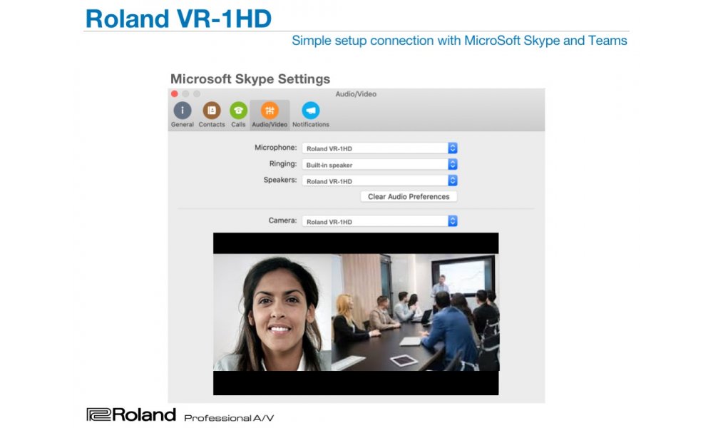 Roland VR-1HD mixer - Enkel Livestreaming lsning