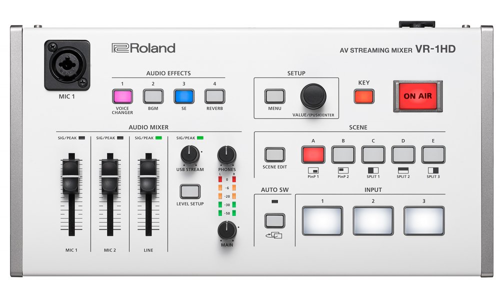 Roland VR-1HD mixer - Enkel Livestreaming lsning