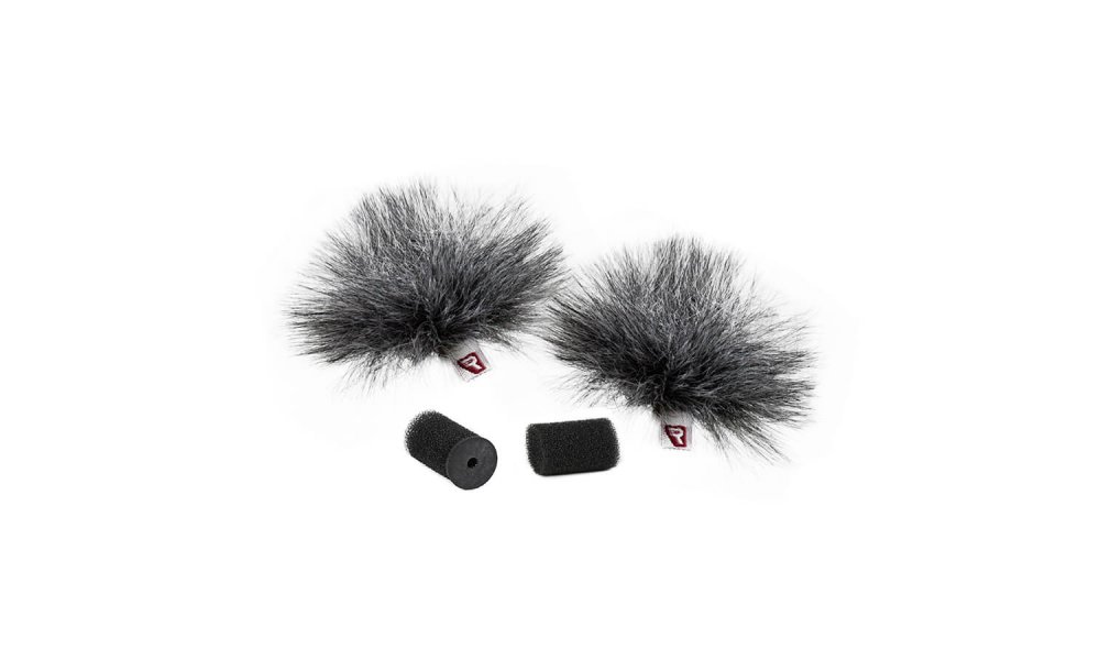 Rycote Ristretto Lavalier Vindhtte - 2-pak (vlg farve)