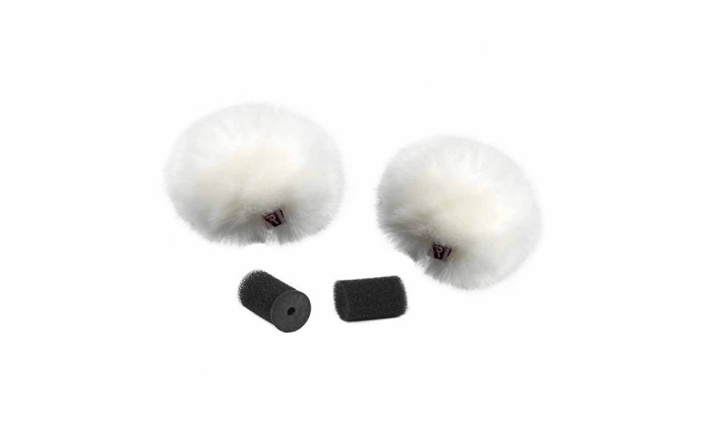 Rycote Ristretto Lavalier Vindhtte - 2-pak (vlg farve)