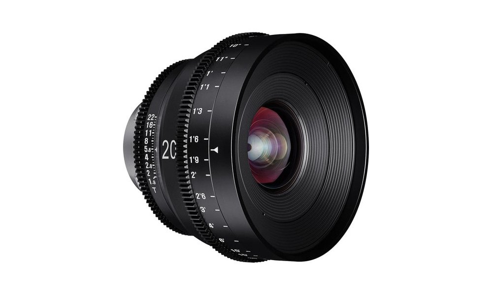 Samyang XEEN 20mm T1.9