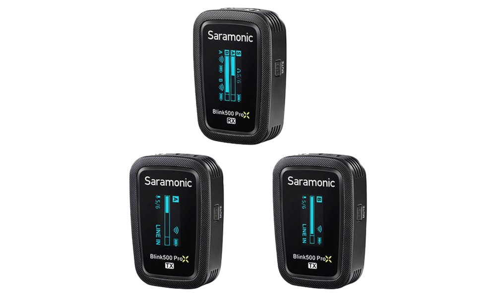 Saramonic Blink 500 ProX B2 Trdlst Mikrofonsystem 2,4GHz (3,5mm jack output)