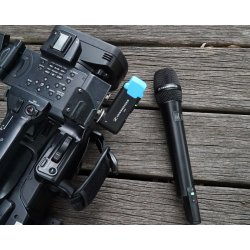 Sennheiser AVX - SKM AVX-835S-3 Hndholdt mic med mute switch, incl. batteri