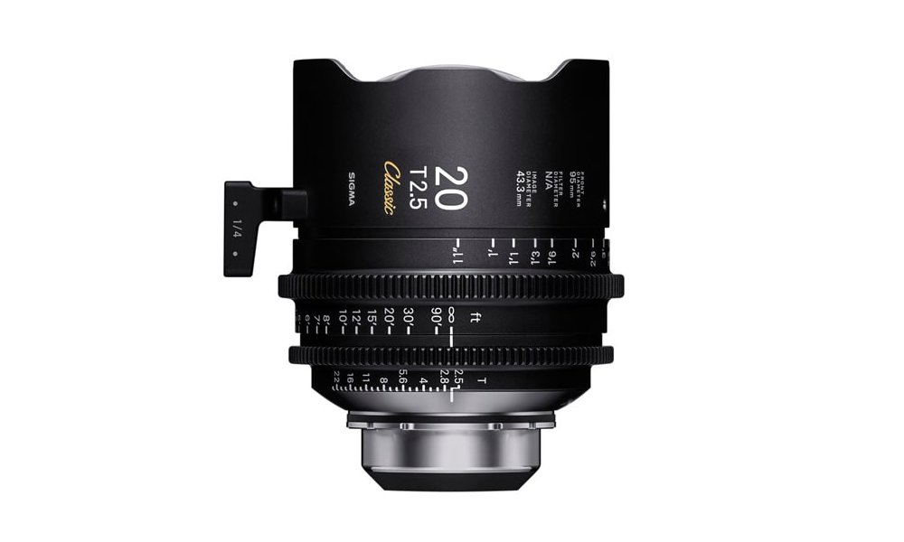 Sigma CINE 20mm T2.5 FF Classic Art (PL-mount)