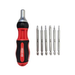Simply45 7-in-1 Multi-Ratcheting Screwdriver (9")