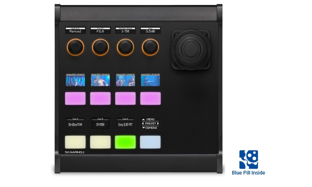 Skaarhoj PTZ View Controller (Blue Pill)